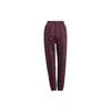 adidas X Ivy Park Snakeskin Print Joggers Unisex Bottoms Cherrywood-Red HI1976