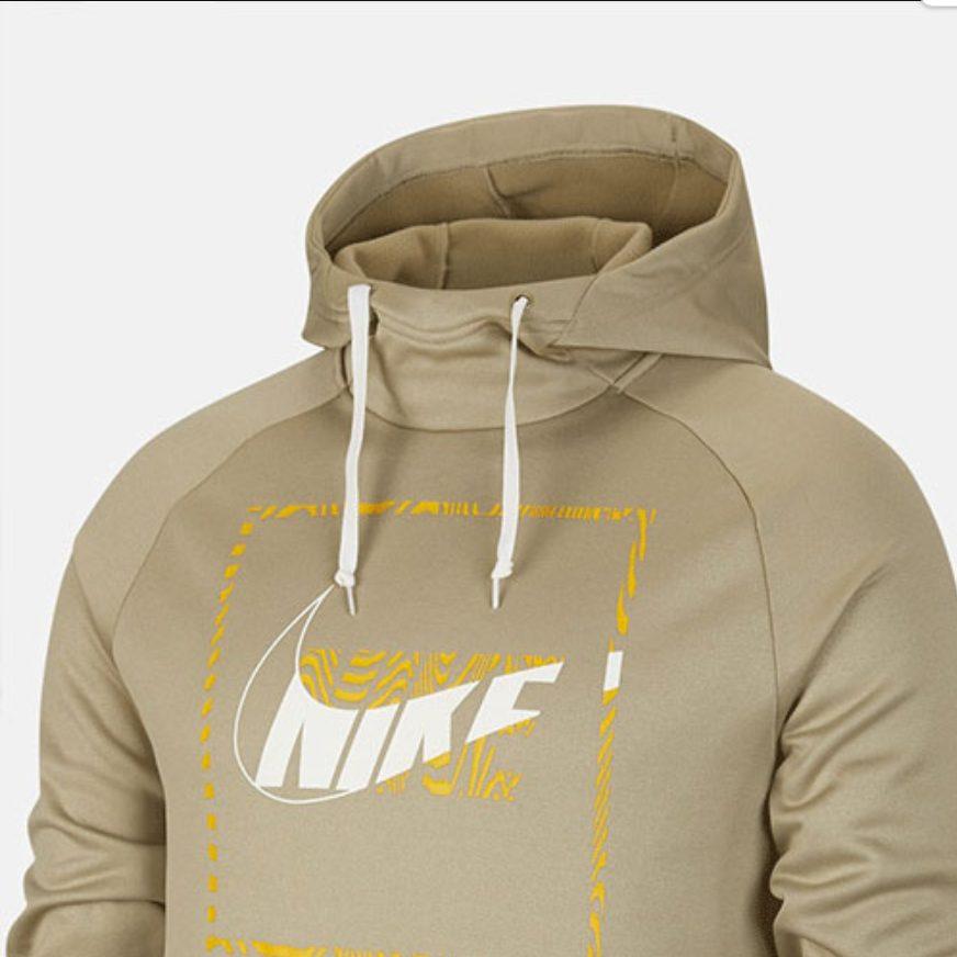 Nike Sweatshirts Men's Brown Hooded Moderate Other CU6732-342