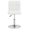 Vidaxl Dining Chairs, 2 Pcs, White, Upholstered In Faux Leather