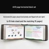 A4 Wall-Mounted 10-Page Swivel Display Folder/Document Holder