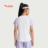 Anta Kids' Girls' Summer Breathable Round Neck T-Shirt