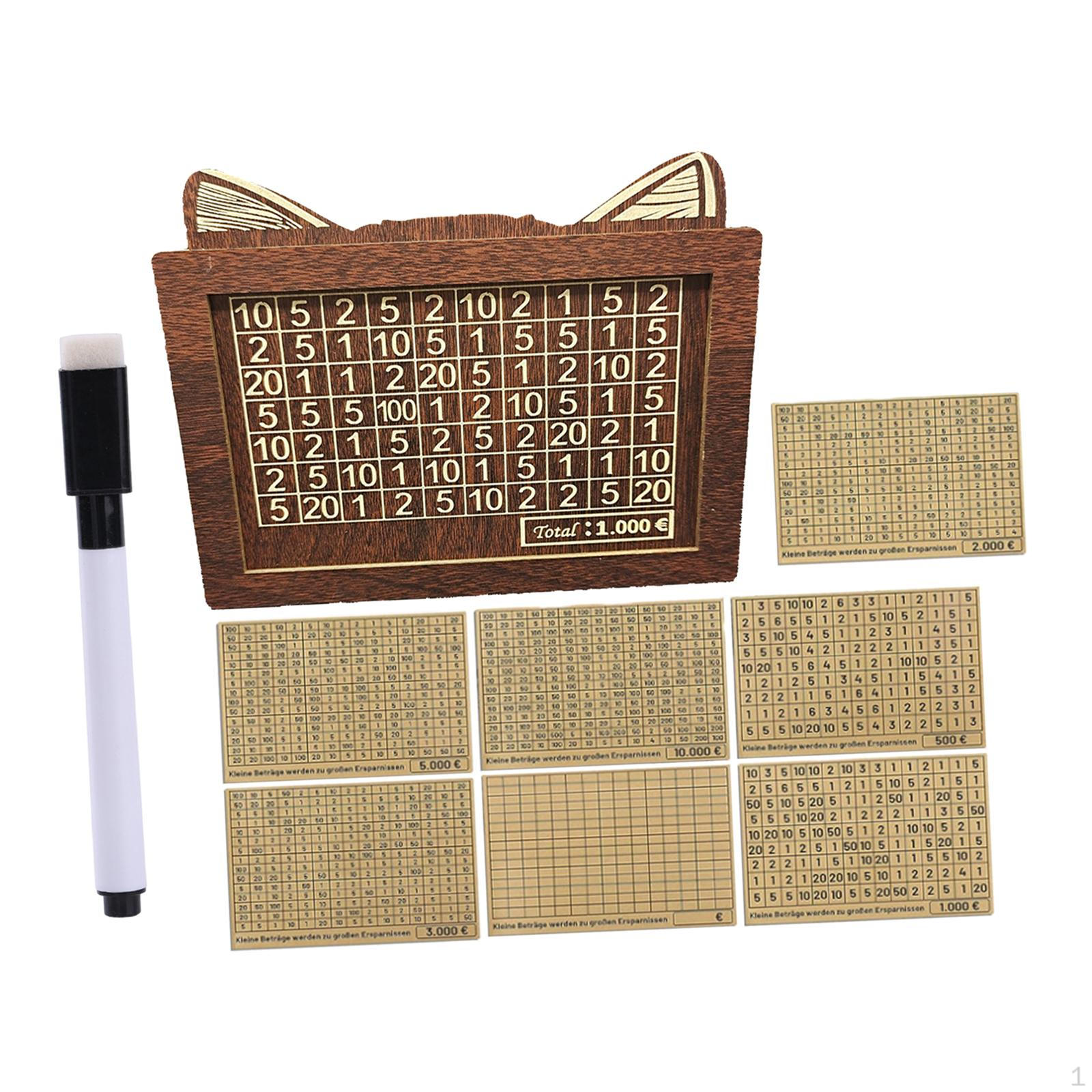 

Деревянная копилка ручной работы с цифровым дисплеем для сбережений темно-коричневого