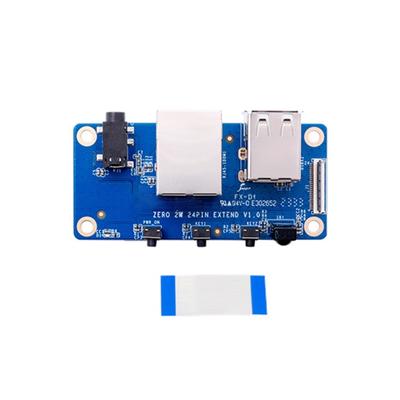 For Orange Pi  2W Expansion Board USB 2.0  2  Video Mic  Receiver  Interface HAT Development Board