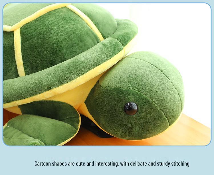Thickened Ski Protective Gear: Wearable Turtle Shell Plush Toy for Hip and Knee Protection