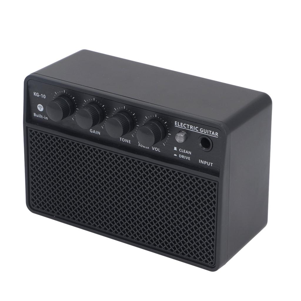 Electric Guitar Amp Kit Mini Portable Rechargeable Plastic 10W for Daily Practice