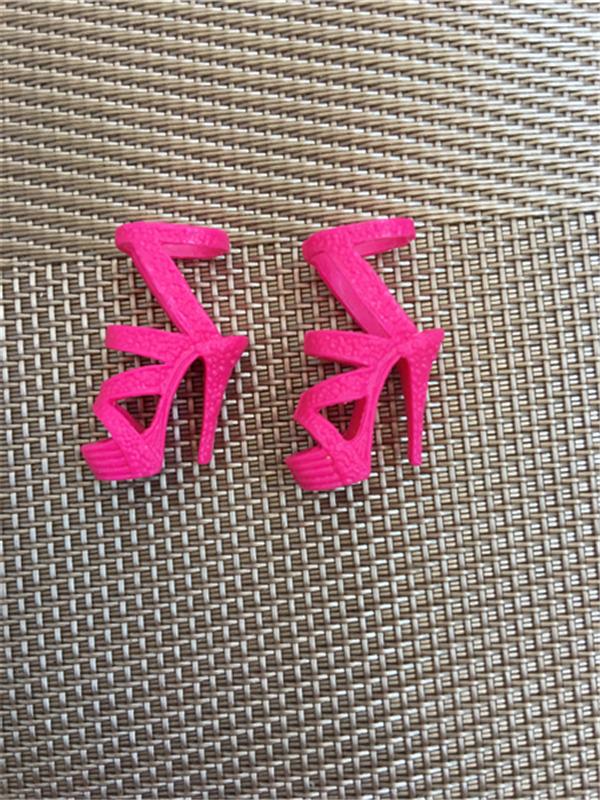 Princess Doll Shoes for 1/6 Dolls Fashion Female Doll High-heels Casual Shoes Dolls Accessories