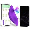 APP Bluetooth Sucking Vibrator Female Wearable Clit Sucker Clitoris Stimulator 2 In 1 Adult Goods Sex Toy for Women 's Panties