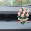 1PC Car Vent Outlet Clip Car Air Freshener Adapter Bracket Car Aromatherapy Clip Auto Decoration Accessories for Tesla Model 3/Y