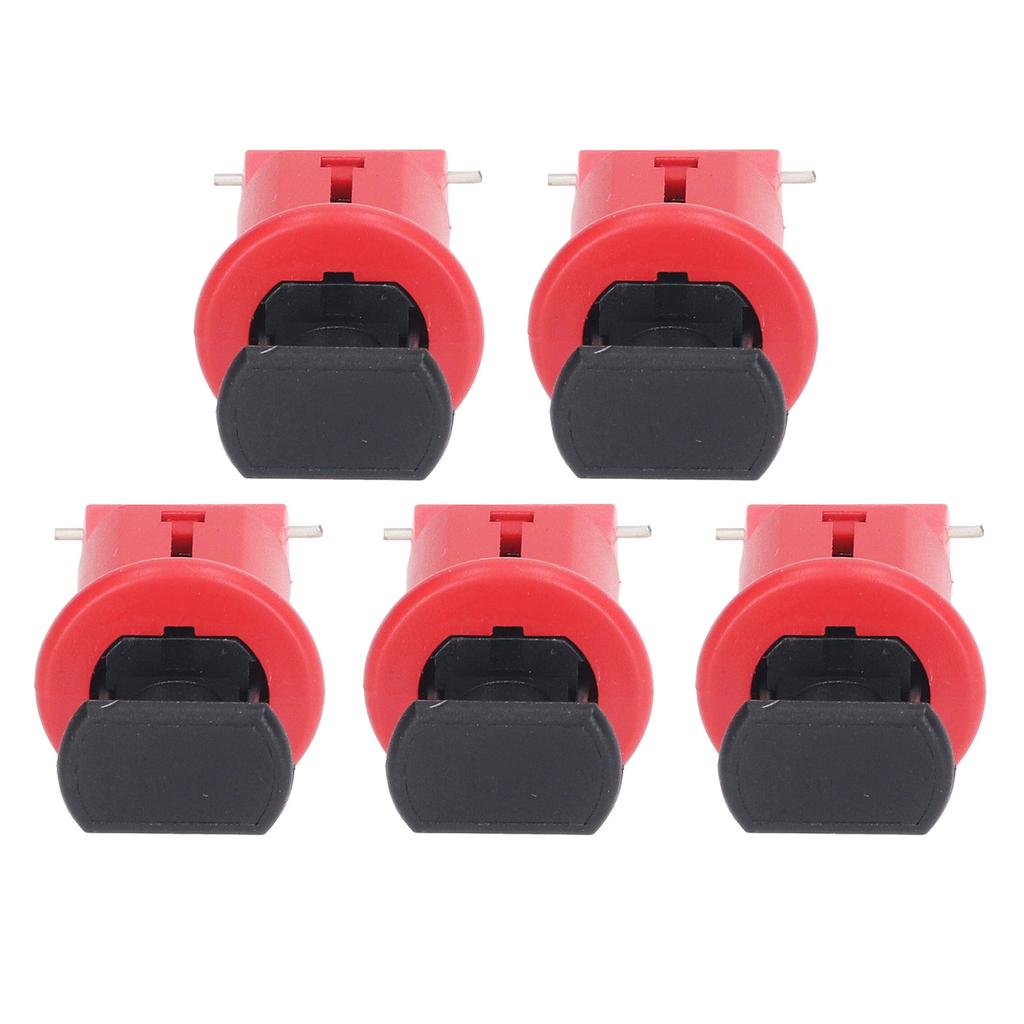 5Pcs Electrical Circuit Breaker Lockout Pin Outward Miniature Insulation Lock for Industrial Power Isolation Area