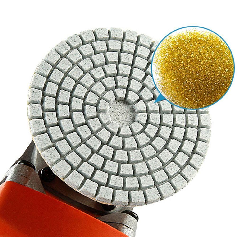 Sharp Wet Dry Polishing Pads Diamond Integrated Stone Trimming Durable Sanding Wheel