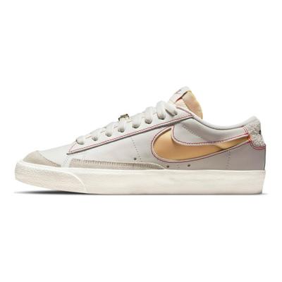 Blazer Low 77 Light Bone Odnímateľný Swoosh Tenisky Skateboardové topánky DH4370-002