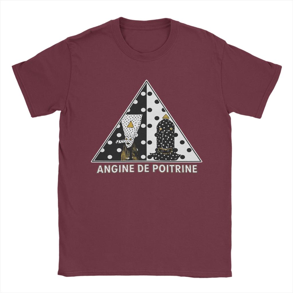 Angina Pectoris T-Shirts für Unisex Neuheit Reine Baumwolle T-Shirts Rundhals Kurzarm T-Shirts Bedruckte Oberteile