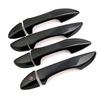 8Pcs Carbon Fiber Car Door Handle Cover Trim For Toyota Corolla Altis 2014-2018