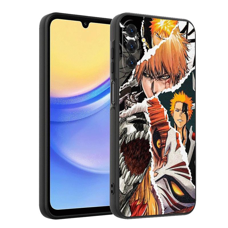 Bleach Anime Ichigo Kenpachi Soft Phone Case for Samsung A17 A37 A57 A16 A26 A36 A56 A15 A25 A35 A55 A14 A24 A34 A54 A13 A23 A33