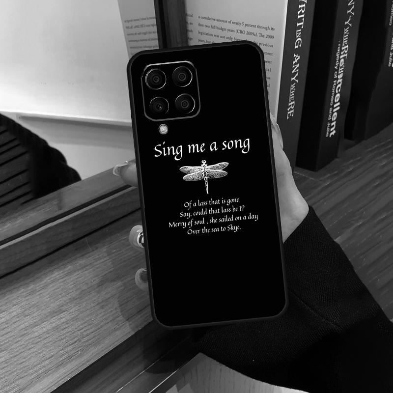 Outlander Sassenach Dragonfly Case For Samsung Galaxy M31 M21 M11 M20 M23 M54 M14 M34 M13 M52 M32 M12 M16 M36 M56 M15 M55