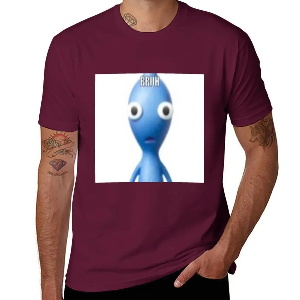 BRUH Pikmin 2 T-Shirt shirts graphic tees plain plus sizes t shirts men
