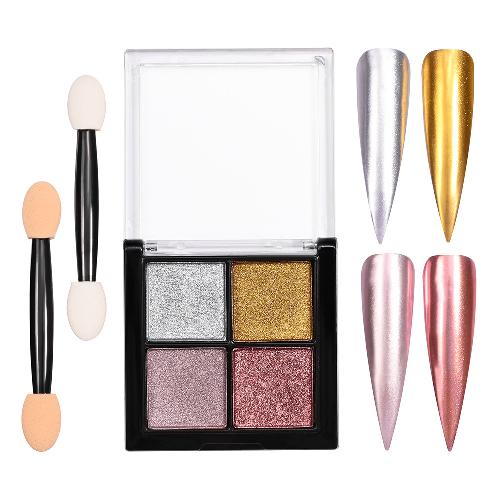 Multichrome Chameleon Eye Shadow Powder Nail Glitters Aurora Neon Rainbow Pigment Chrome Powder Iridescent Eyeshadow Nail Decors