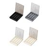Kitchen Cutlery Storage Box with Lid Practical Cutlery Drain Rack Convenient Solution for Restaurant and Household Use