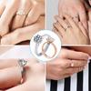 16Pcs Make Jewelry Smaller Invisible Ring Size Adjuster for Loose Rings Adjuster