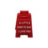 Decorative Plaque 3D Print Letter Signage Decorations Creative Funny Desktop Accessory Mini Lovers Home Ornaments Gifts