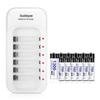 Rechargeable Battery Set - 12 Pack of 1.2V AA Batteries for Toy Remotes
