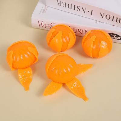 Blase Große Perle Orange Stressabbau Spielzeug Quetschen Musik, Langsamer Rückprall Kreatives Spielzeug Stressabbau Werkzeug Stressabbau Spielzeug