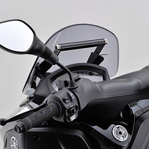 Daytona Motorcycle Screen Clamp Bar, Screen Mount Bar Holder for Tricity 125/155, Ash Silver, 16799
