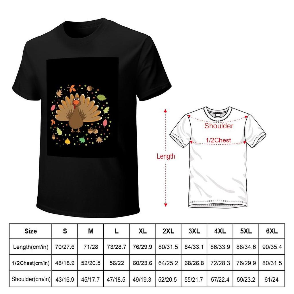 Thanksgiving Turkey TShirt custom tshirts oversized graphic tee men t shirt