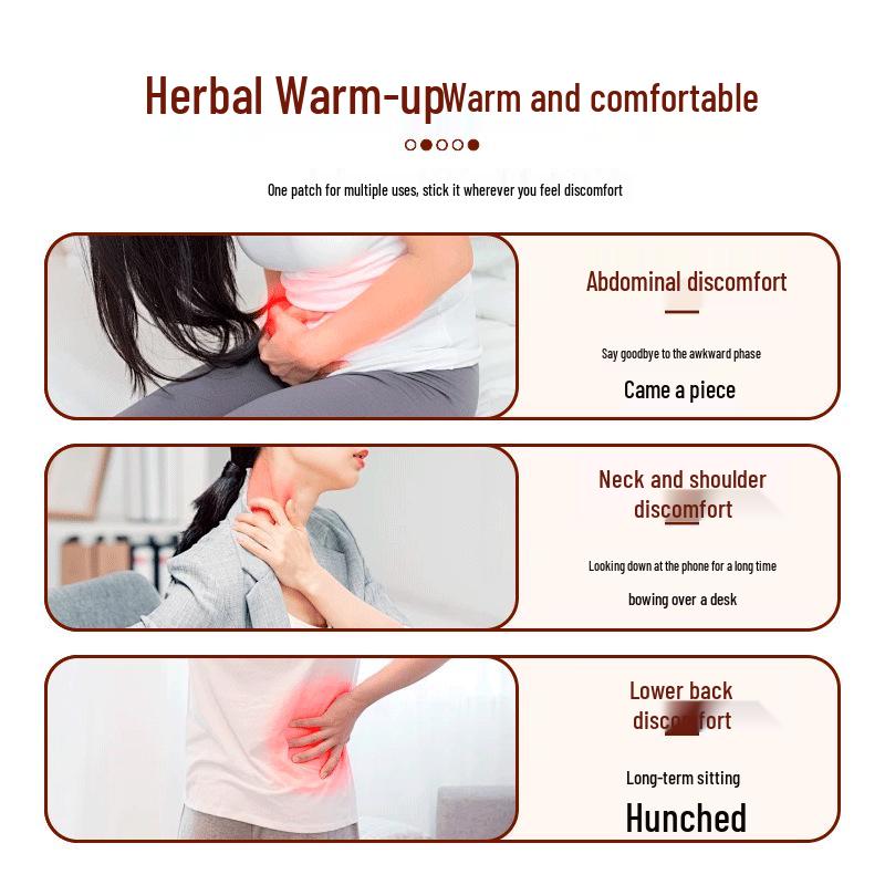 Mugwort Self-Heating Moxibustion Herbal Patch