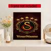 Galatasaray Personalized Name Round Diamond Painting Kit Diamond Embroidery Painting Rhinestones Mosaic Frameless Handwork Decoration Arts