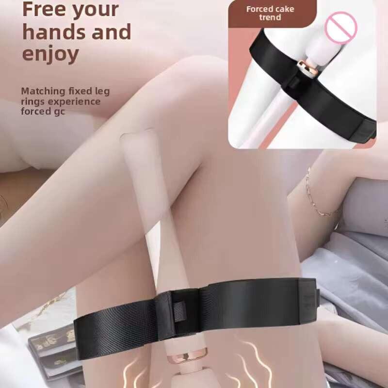 Female Chastity Belt Vibrator Leather Sex Toys Holder Bondage Strap-on Harness Adult Sex Games  Orgasm Belt For Women Couple