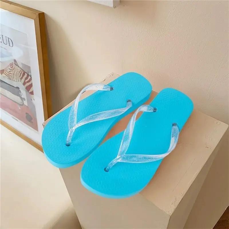 Fashion Outside Flat Slides High Quality Small Size Non Slip Women's Slippers and Ladies Sandals On Sale 2025 Luxury Vip Eva 39 Shoes