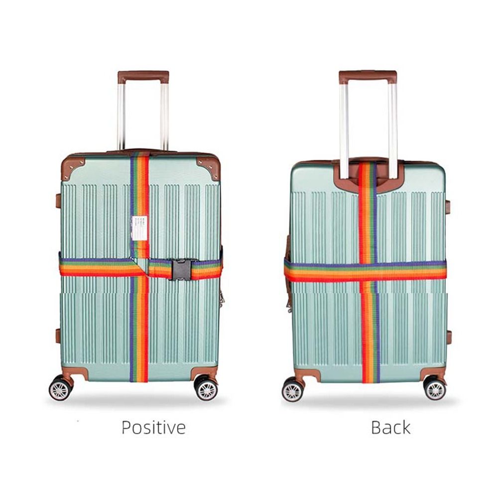 Ремни для багажа с перекрестными ремнями, упаковочная лента, крепление для тележек, ремень с пряжкой для чемоданов