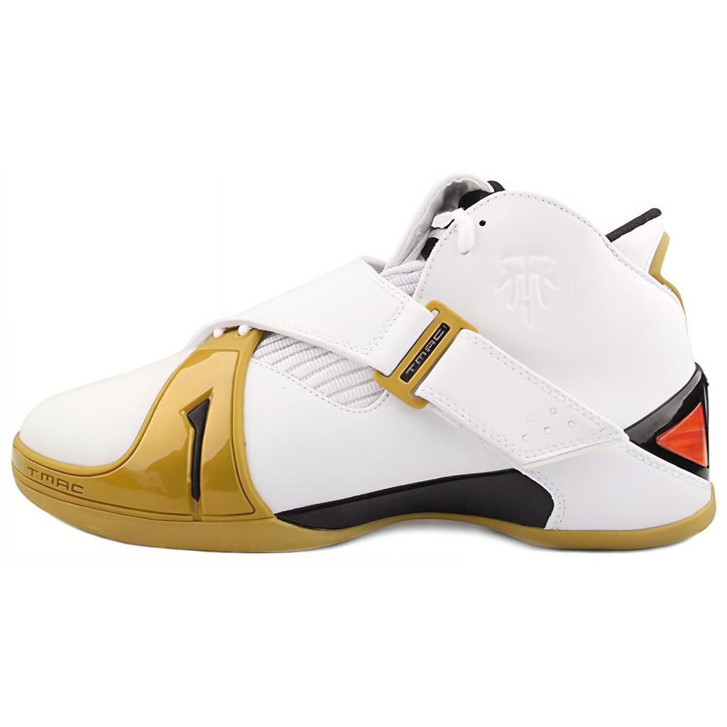 Adidas T Mac 5 Versatile Non-Slip Lightweight Mid-Top Basketball Shoes Men Sneakers White Platinum Q16192