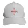 Croce di Gerusalemme Croce dei Cavalieri Medievali Cappellino da Crociato Moda Casual Cappellini da Baseball Hop Estate Unisex Cappellini da Baseball Policromatici