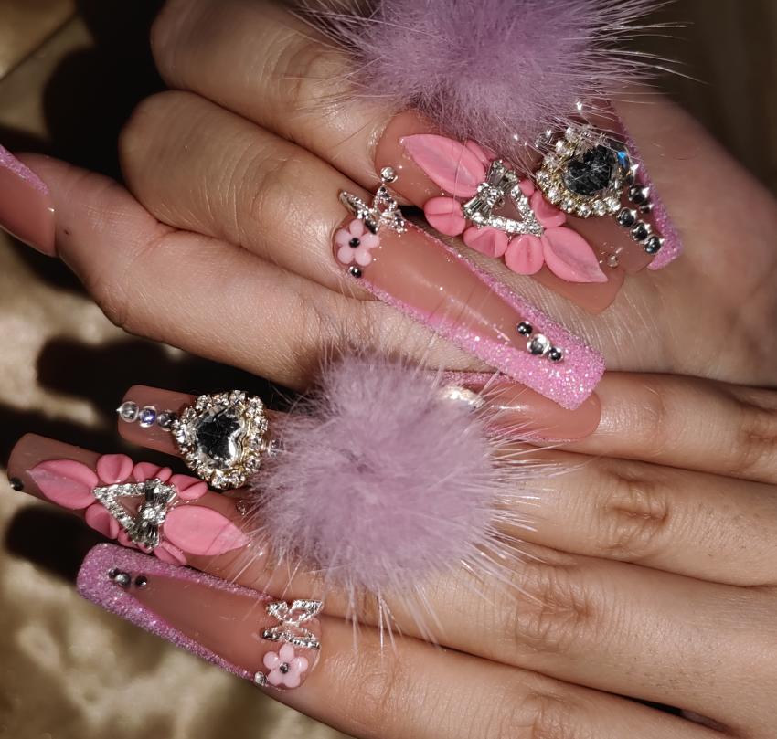 Thick and Hard Artificial Fingernails Square and Long Manicure False Nails with Glue Stickers Press on Nails