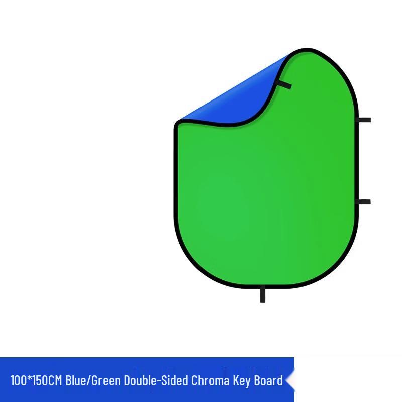 OLOEY Double-Sided Blue/Green Chroma Key Screen