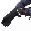SAVIOR HEAT Softshell microfiber gloves with touchscreen compatibility, slim, carbon fiber heated for winter sports — skiing and snowboarding