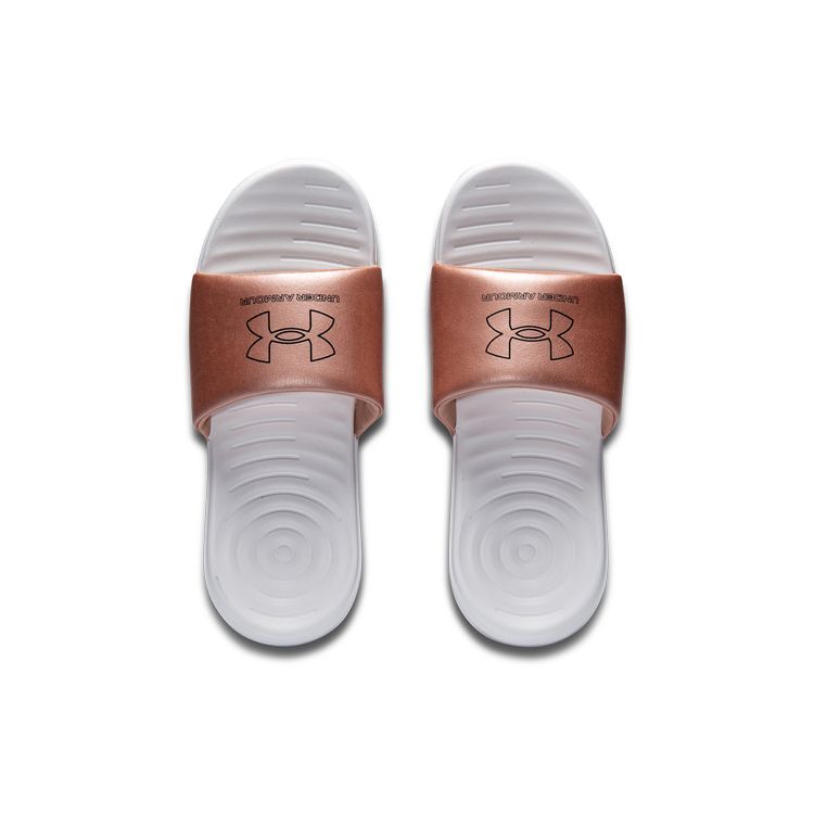 Under Armour Ansa Le Slippers Women Footwear White 3024200-100