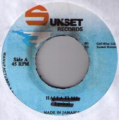 7inch Record KING KONG - Ninja NONE Sunset Records 1985 Jamaica Reggae, Ska & Dub Used