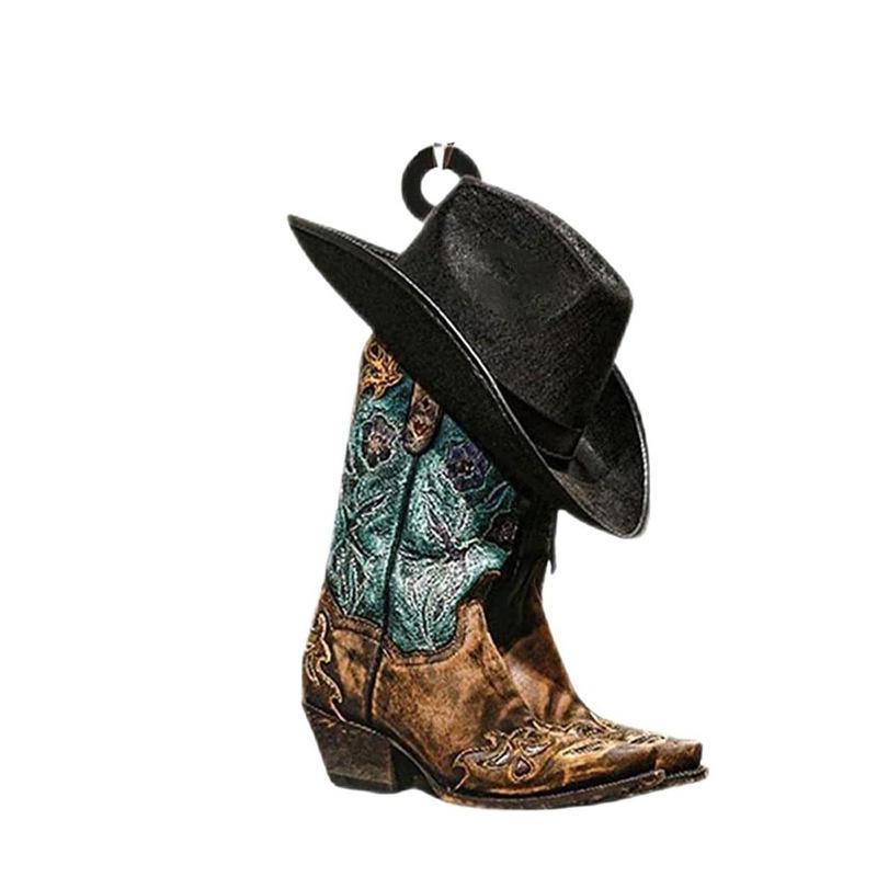 Nou Sosit Ornament Decorativ Acrilic Personalizat Cizmă Cowboy Agățat Pentru Mașină Șa Breloc Pandantiv Stil Vintage