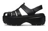 Sandálias Fisherman Stomp 'Preta' Femininas 209938-001