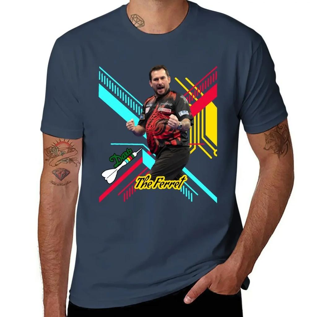 Jonny Clayton The Ferret T-Shirt Short sleeve tee sublime summer clothes men t shirt
