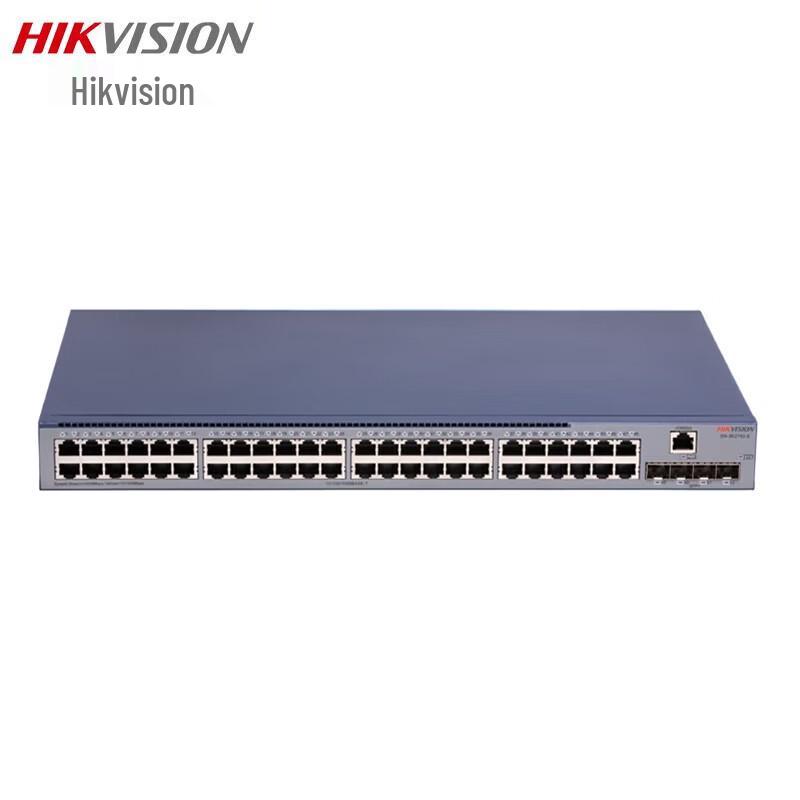 

Hikvision 48-Port Gigabit + 4-Port 10G Managed Network Switch CN plug (adapter included)