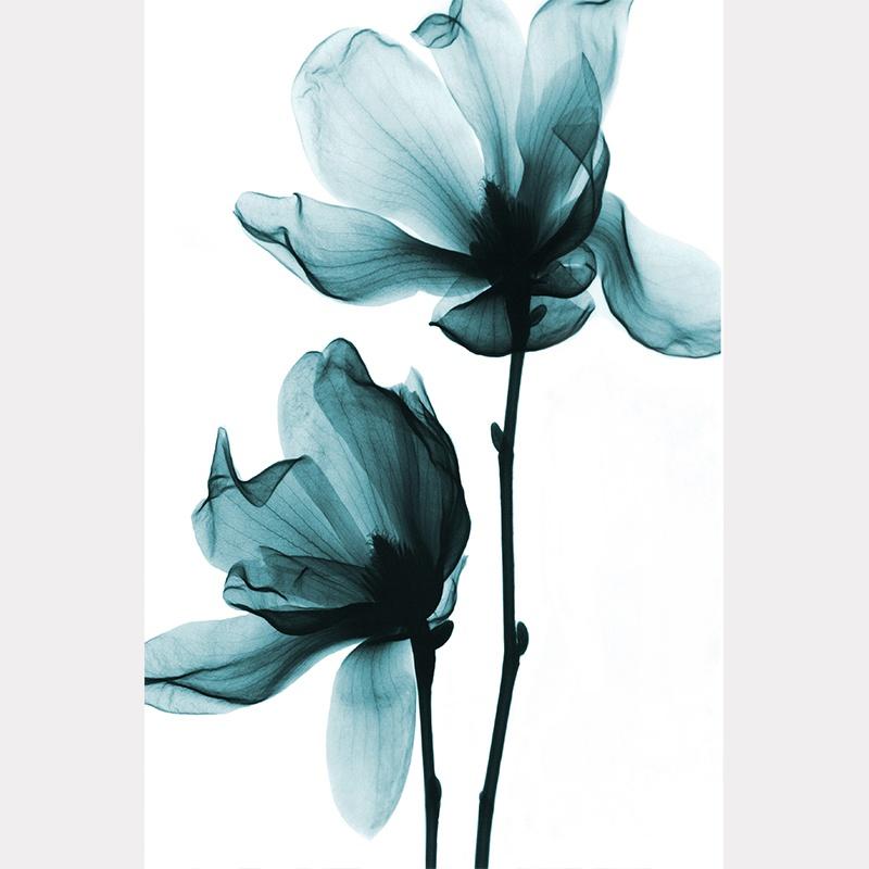 

Canvas Oil Painting Poster for Home or Hotel Decoration Modern Simple Style Flowers Canvas Painting 21cm x 30cm No Frame