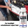 Headlight Restorer, Auto Headlight Lens Restorer, Quick Dry Headlight Polish 600ml - Car