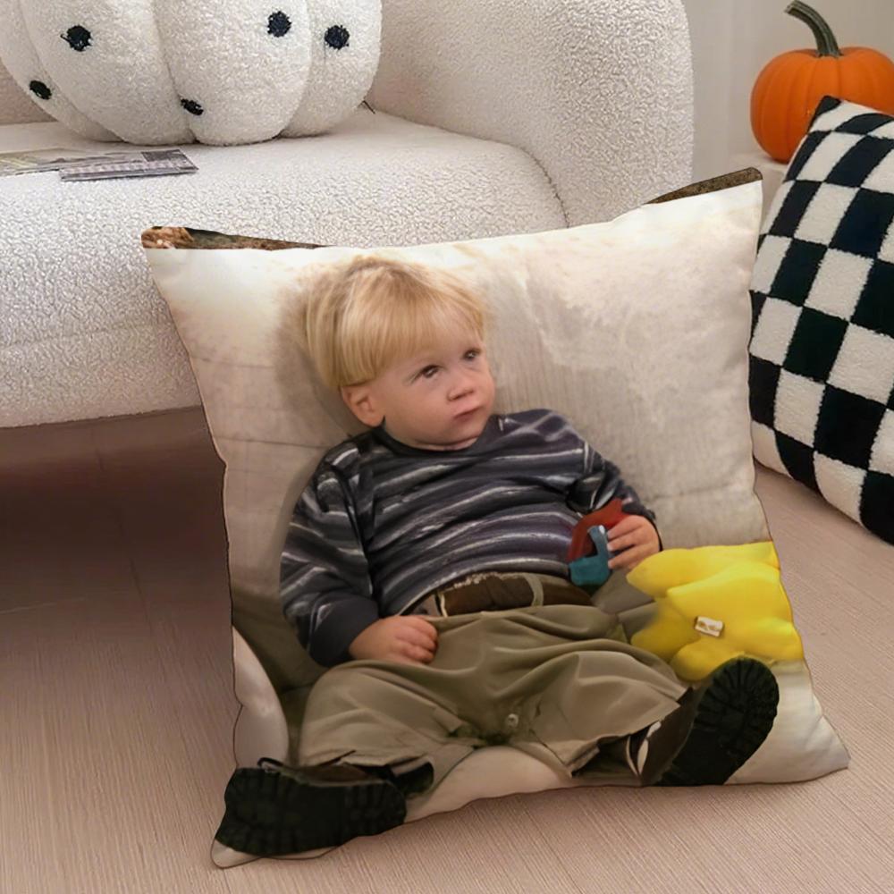 BBen Geller Cushion Cover Linen Pillow Case Soft Breathable Protective Couch Room Decoration