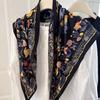 Multi-functional Floral Triangle Scarf Matching Pants Waist Belt Decorative Headscarf  Summer
