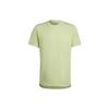 T Shirts Men's Sour Green Crew Neck Moderate Straight Fit HC9829