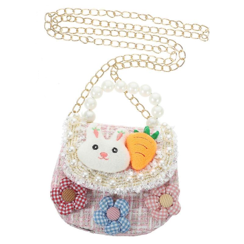 Girls Crossbody Purse Cute Flower Purse Girls Shoulder Bag Fashion Crossbody Bag